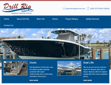 Tablet Screenshot of drillrigmarine.com